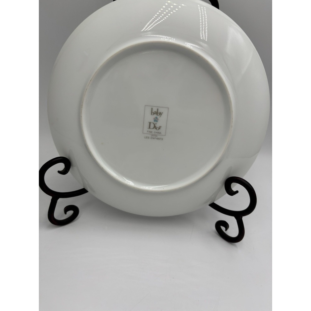 Baby Dior (Christian Dior) 'Les Enfants' Fine China Plate Bowl And Mug Set Of 3 - Picture 6 of 10